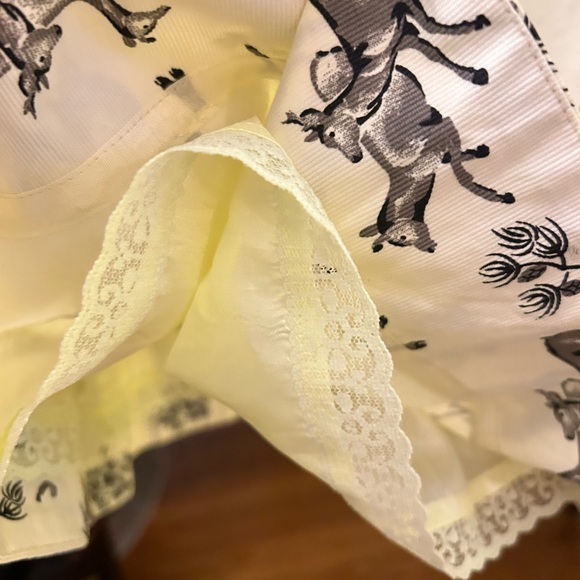 Beautiful Reindeer Print Anthropologie dress - Picture 6 of 16